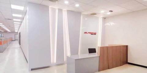 千硯國際室內裝修有限公司 - 2023年底至上電子於桃園龍潭渴望園區之辦公室設計與裝修