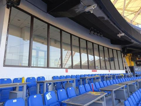 台中立澄清潔公司 - #洲際棒球場玻璃清潔#立澄清潔0966-823168