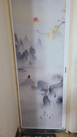 鄭富升 - 山水砂窗完工