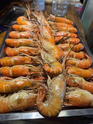 貳零零参串燒餐車 - 泰國蝦都是大尾的
