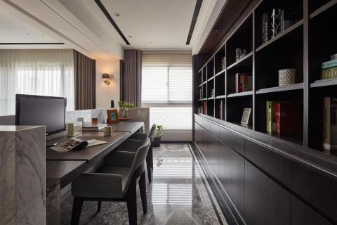 許意竹設計師 - 老屋裝修:開放書房