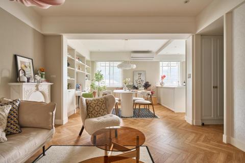 許意竹設計師 - 老屋裝修:客餐廳開放空間