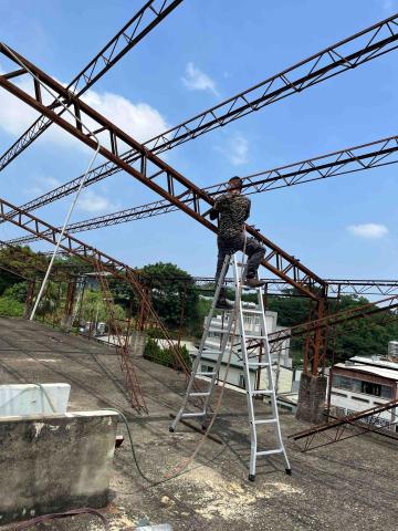 宏峻起重工程行 - 苗栗客戶✅拆除工程 乙炔切割