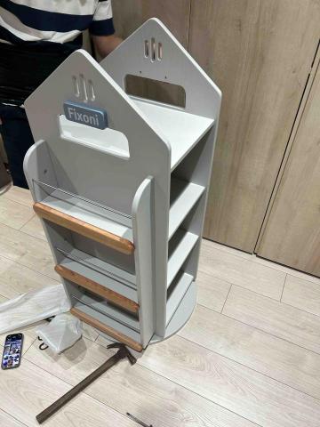 劉世智 - 旋轉書櫃組裝