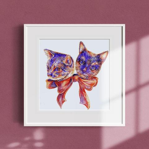 IRIS - 寵物肖像畫