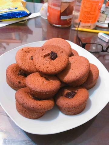 談萬洋 - 爆漿巧克力小瑪芬