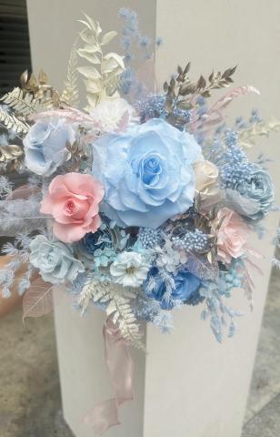 椛蔓花藝 - 高訂永生新娘捧花