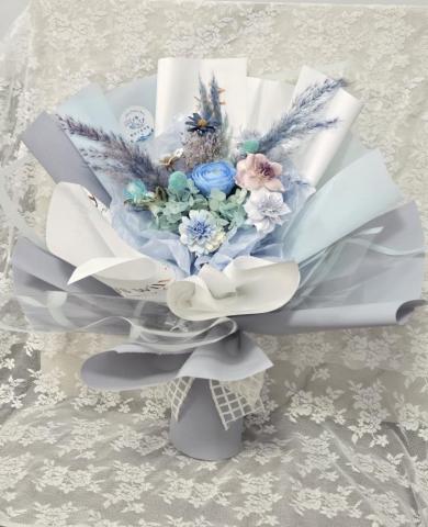 貝拉公主花藝 - 客訂永生大花束