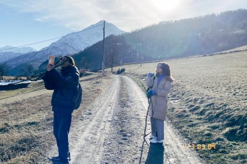 陳蓉 - 義大利杜林，與沙發衝浪夥伴一起登山