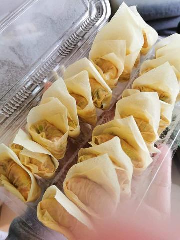 曹書偉 - 減脂鮮蝦餃(以豆皮代替麵粉)