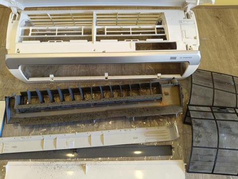 超淨力清潔 - 清洗前