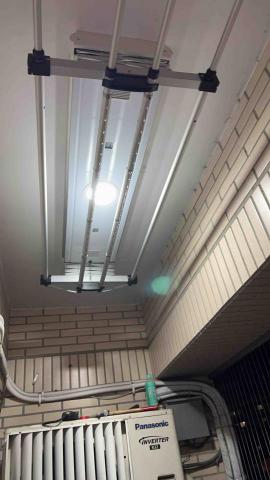 大胖 - 電動曬衣架安裝