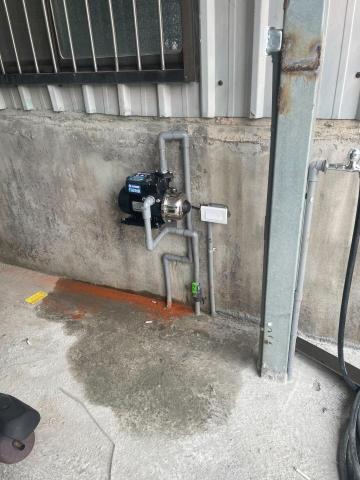 謝宗桂 - 加壓機入出水管配置及安裝