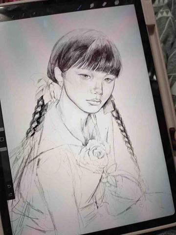 林彥伶 - 電腦繪圖/人像素描