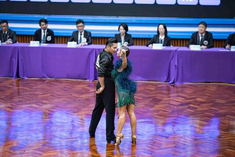 張瑜玲 國標舞老師 - 2024 屏東全民運 倫巴單項 亞軍