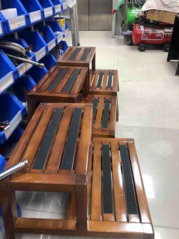 小滸水電 - 木作重新上漆