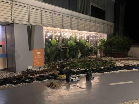 小滸水電 - 燈光佈置