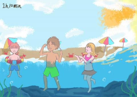 李博諭 - 插畫-簡單線條風格