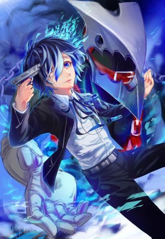 休息一下 Sal - 精緻人物插畫 全身