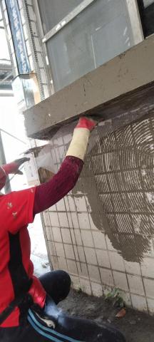 命基裝修工程 - 外牆拉皮打底