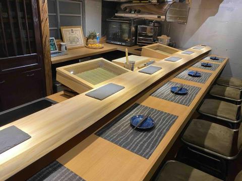 漁檜木作+日式原木裝潢 - 檜木吧+美耐板櫥櫃