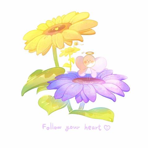 謝佩臻 - 天使傳訊插畫