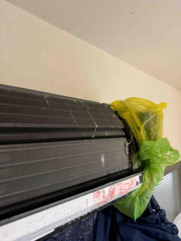 何品家 -  大金冷氣室內機鰭片清洗後