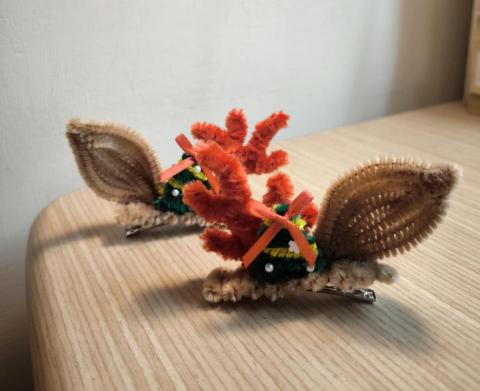 寶石花gemblossom - 聖誕小鹿髮夾