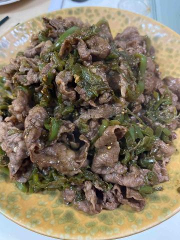 Jade’s kicthen（潔德作菜） - 青椒牛肉（SRF)