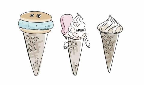 柒臂 - 簡易插畫