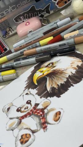 黃郁淇 - 麥克筆練習