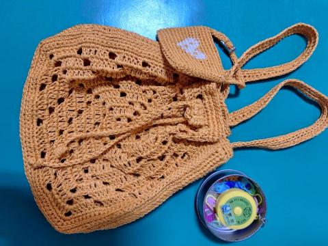 鄭艷君 - 棉草繩背袋