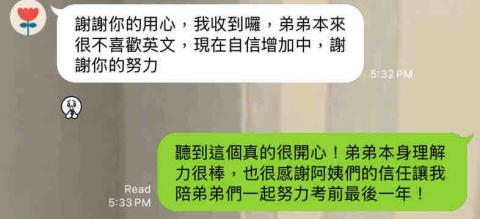 【英文/全科家教】Christina 老師 - 幫助國小開始討厭英文課的學生在英文科目上找到自信跟學習興趣！