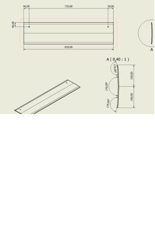 張霈瀚 - 間單板金蓋板製圖與製造。
已遮擋工程資訊。
