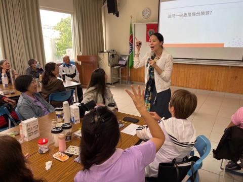 Cherry營養師 - 活潑的講座方式