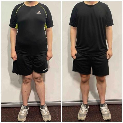 Eddie健身教練 - 半年減10公斤的學生