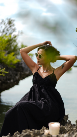 Cyrus周周 - Moon de Galaxy香氛蠟燭形象平面拍攝