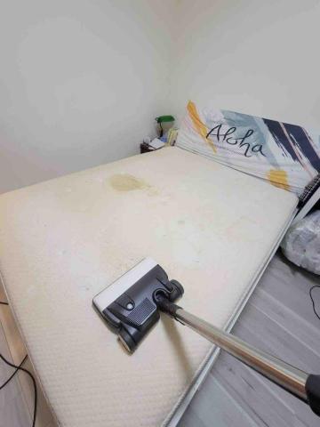 立來清除蟎工作室 - 床墊正面除蟎過程