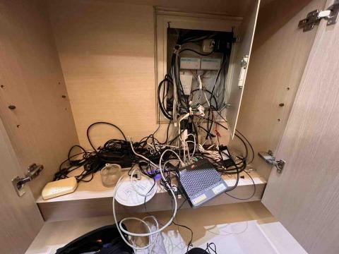 趙永富 - 整線前