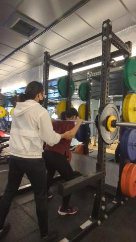 曾子瑜 - 教學客戶 槓鈴深蹲