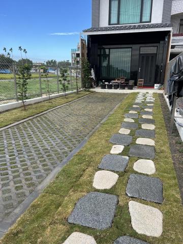 樂合草皮 - 別墅步道、草磚鋪設