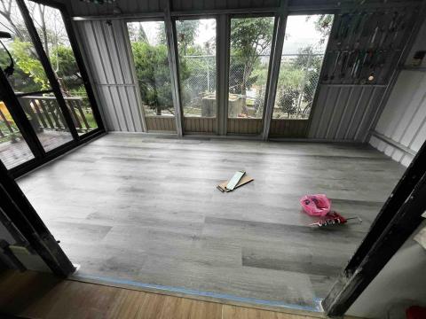 a Kang（木地板阿綱） - 桃園富國路施工中