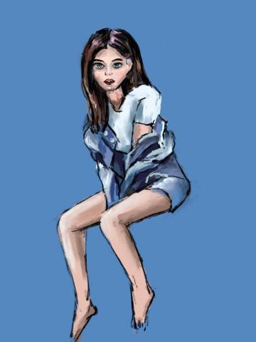 tongtong - 美式風格繪畫