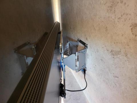 MARS - LG 83吋電視使用
原廠伸縮架
LG LSW440B
安裝於大理石牆