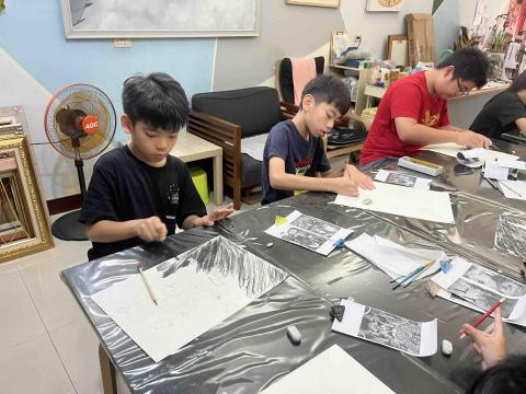 林謙 - 國中高階班興趣繪畫