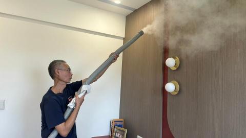 鄧凡奕 - 甲醛治理-室內加濕作業