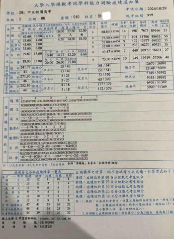 周老師 - 高三學生分享她模擬考數學進步的喜悅！