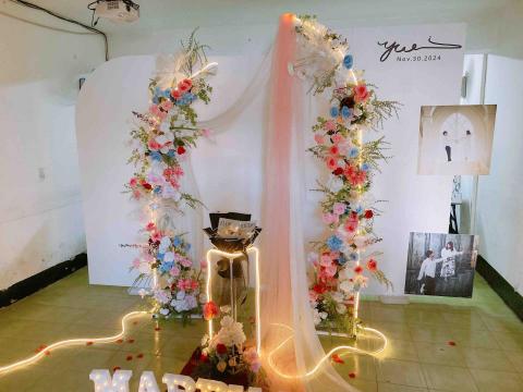 Eartha chu鵝莎佈置 - 背板