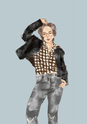 LOUIS - 人物插畫