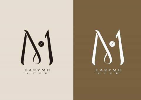 蔡郁萱 - Logo反黑白：因應不同的包裝底色深淺狀況，讓品牌保有一定的辨識度